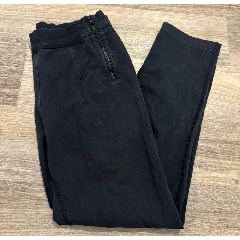 Lululemon Black Athletic Zip Side Training Pants Women Size 10